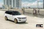 Land Rover Range Rover by MC Customs on Gold Avant Garde Wheels 2018 года